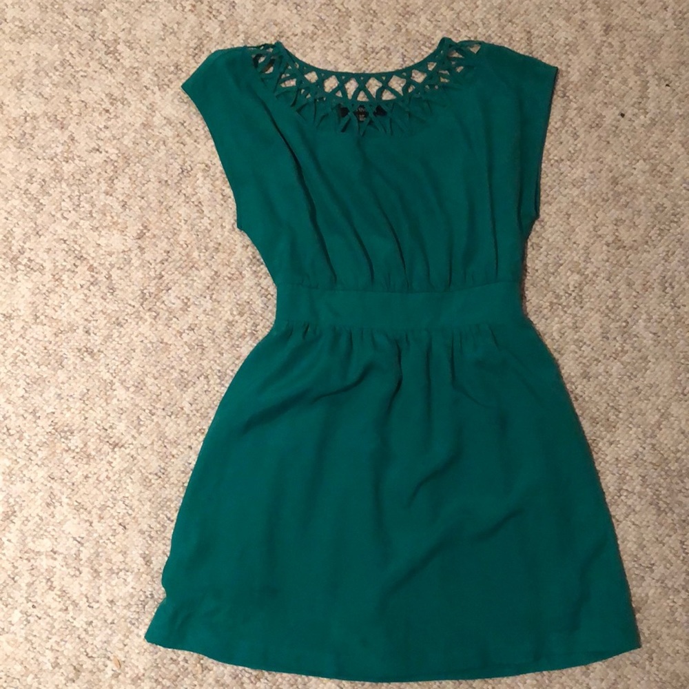 Forever 21 Kelly green dress, size S